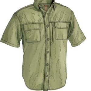 RED, not green, NWT Duluth Trading Company Shirt